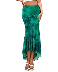 2# Floral Print Green