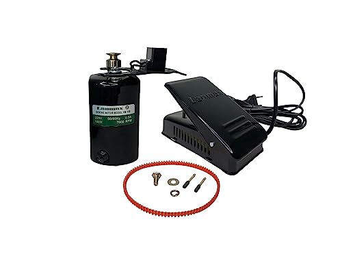 Motor Para Máquina De Costura Doméstica Com Pedal 220V Motor Para Máquina De Costura Doméstica Com Pedal 220V
