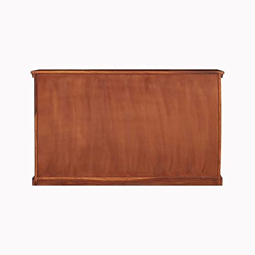 Image of Solid Sheesham Wood Multipurpose Sideboard, Honey Finish
