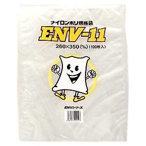 Amazon.co.jp: ナイロンポリ規格袋 ENV-11 260×350mm 2000枚