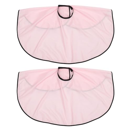 Capa para corte de cabello SHERCHPRY 2 piezas rosa