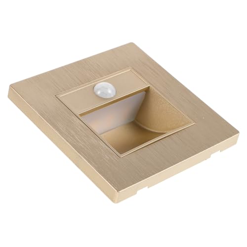 BUGUUYO LED Motion Sensor Stair Lighting Stylish Design for Indoor Use Automatic Activation with Soothing Illumination Durable and for Hallways