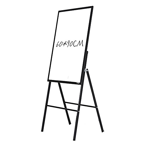 zxz Soporte de Pizarra de borrado en seco, Altura Ajustable Stander de Tablero Blanco, Pizarra Multifuncional a-Tipo A-Tipo, Plegable Duradero fácil de almacenar, para Entrenamiento de enseñanza de Cover