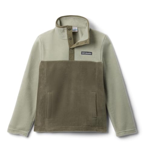 Image of Columbia Kids Steens Mountain Ii 1 /4 Snap Fleece Pull-over (little Kid /Big Kid)