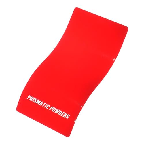 PRISMATIC POWDERS® Astatic Red - Solid Tone Polyester Powder Coating - High Gloss 1 LB - Durable, High Performance Coating for Automotive Metal, Wheels, Parts - Proudly Made in the USA - (PSS-1738)