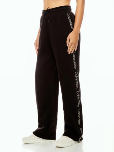 Image of Wide Leg fit Solid mid Rise Trackpant