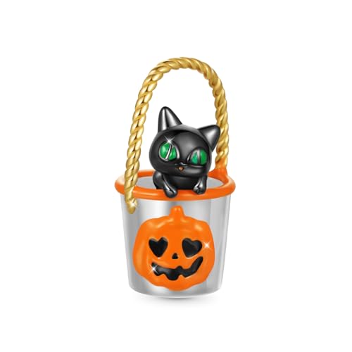 Image of GNOCE Halloween Charm Bracelet Fit Pandora Beads for Women Gift