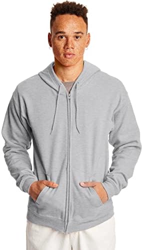 hanes men's ecosmart fleece crew neck sweatshirt