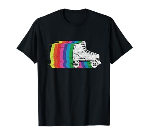 Roller Skate T-Shirt Skating 70s Retro Shirt Gift
