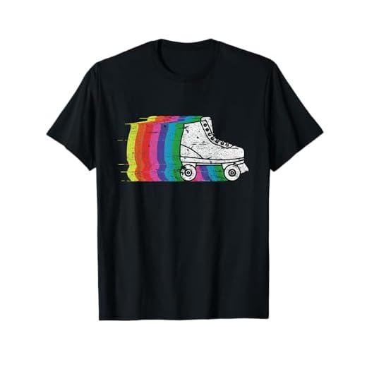 Roller Skate T-Shirt Skating 70s Retro Shirt Gift
