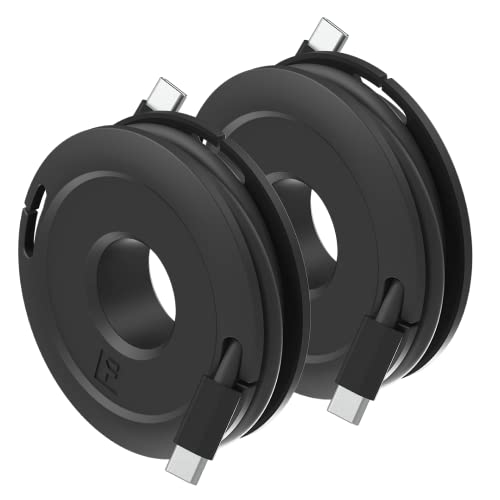 Side Winder Mini and Max Headphone, Earbud and Charging Cable Winder and Organizer Perfect for...