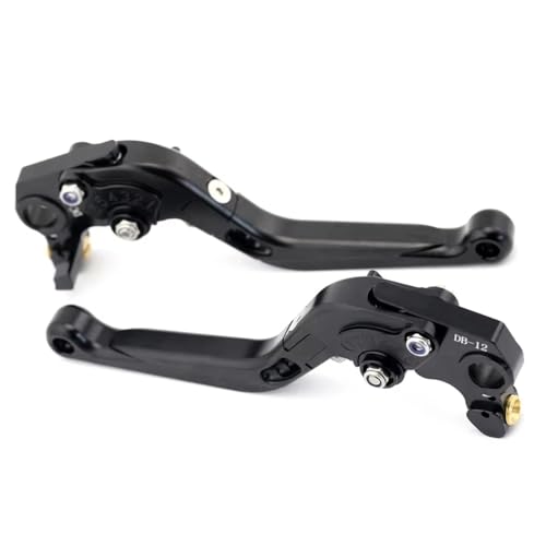Leviers de commande DUCATI pliables anti-casse pour Monster et DesertX noirs