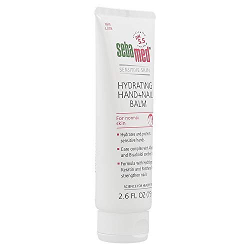 Sebamed Hand And Nail Balm Ph 5.5 For Sensitive Skin Hypoallergenic Non-Greasy Dermatologist Recommended Moisturizer 2.6 Fluid Ounces (75 Milliliters) #TOP2