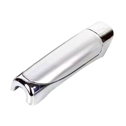 Capa de freio de mão de fibra de carbono – ajuste universal para carros, SUVs e caminhões – resistente a arranhões e impactos, prata