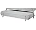 DHP Metal Trundle for Daybed Frame, FIts Twin Size, White