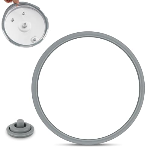 AYSYR Joints d'étanchéité pour autocuiseur WMF 22cm - Silicone, pour couvercle 2,5L-8,5L, avec joint de signal de cuisson