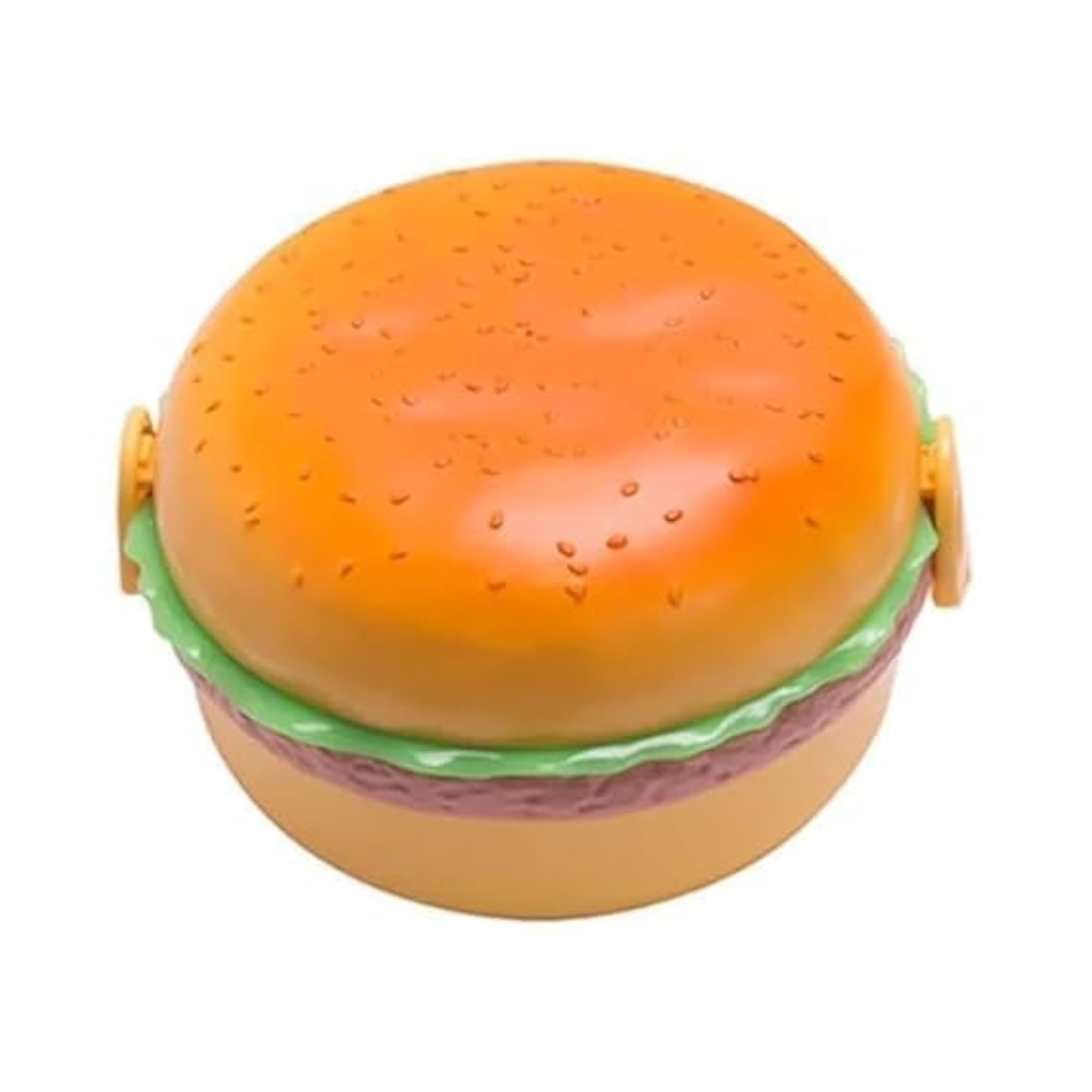 Burger Shape Leak Proof Lunch Box with Compartments for School