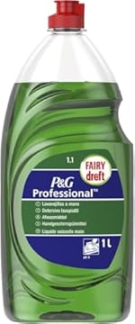 Fairy Professional Detersivo per lavaggio a mano, 8 x 1 l, confezione multipla