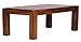 Produktbild Wohnling Couchtisch Massiv-Holz Sheesham 110 cm breit Wohnzimmer-Tisch Design Landhaus-Stil Beistelltisch Natur-Produkt Wohnzimmermöbel Unikat modern Massivholzmöbel Echtholz rechteckig dunkel-braun