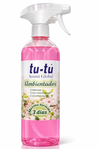 FAMILYCOM. Ambientador Concentrado Profesional de Larga Duracion. Spray Pulverizador. Rosa Pink, Mosqueta y Miyake. Formato 750ml (Rosa Pink)