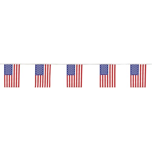 Beistle American Flag Pennant Banner