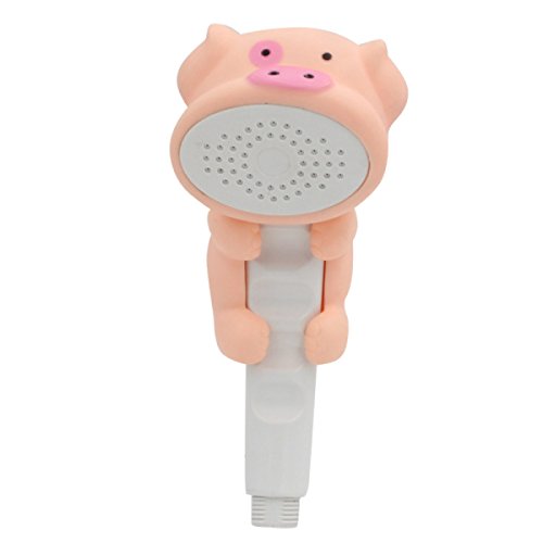 YIHANG @ Animales De Dibujos Animados Hand Held Head Bath Bath Lovely Fashion Toys Niños Montados En La Pared Que Juegan Agua Pulverizada,Pig