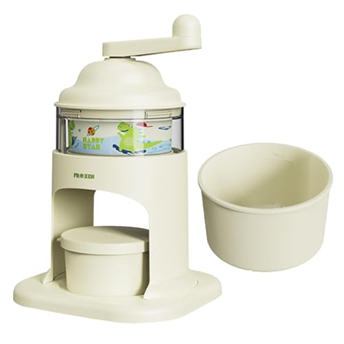 Ice Shaving Machine - Shave Ice Maker Ice Crusher Machine,Cartoon Cone Maker Small Ice Crusher, Snow Cone Machine, Manual Shaved Ice Maker Home Ice Chopper
