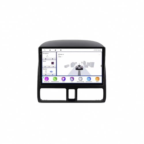 Radio Coche 2 DIN para Honda CR-V 2002-2006 con Carplay Android Auto Inalámbrico