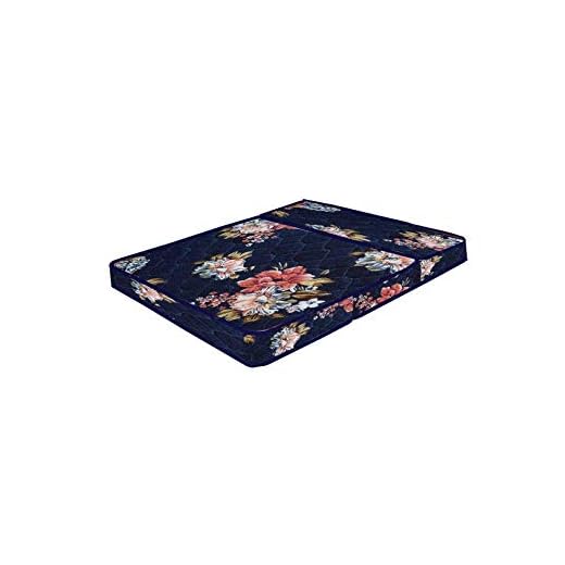 RW REST WELL Travel Bed Folding Mattress | ISO Certified Company | Portable and Light Weight Mattress (72x35x4, Single)