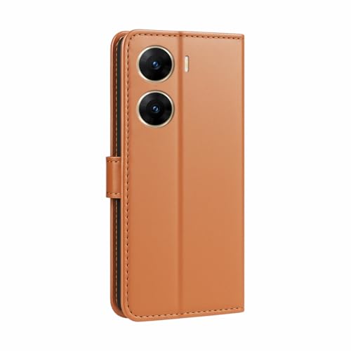 Image of AIBEX Shock Proof Flip Compatible for Vivo V29E 5G Flip Cover Leather Finish | Inside TPU with Card Pockets | Wallet Stand | Complete Protection Flip Case