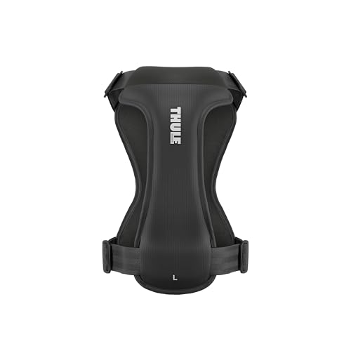 Thule Cappy Dog Harness L - Crash-Tested for Safety - Seatbelt passthrough - Adjustable & Easy to Clean - Padded Breathable mesh Panels - Leash Loop - Step-in Design
