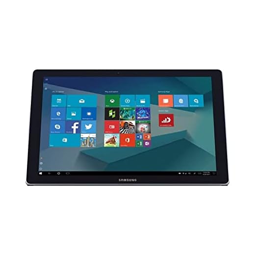 Samsung Galaxy Book 12-inch Laptop 128GB Silver SM-W727VZKBVZW (Renewed)