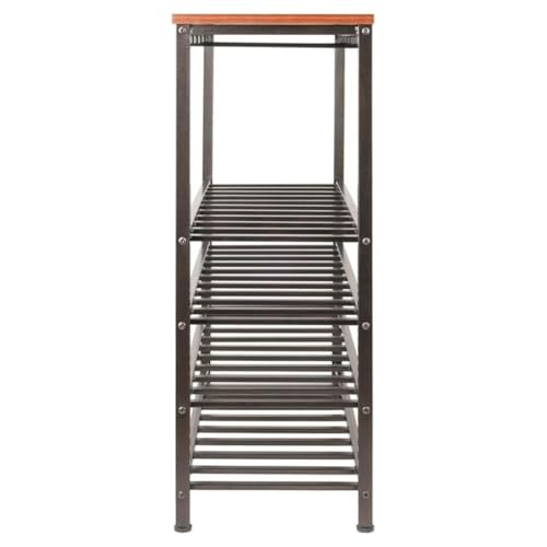 Soporte para botellas de vino Oakestry 12 botellas metal miniatura 3