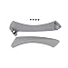 Gray Passenger Side Front Right Inner Interior Door Panel Handle + Door Pull Outer Trim Cover