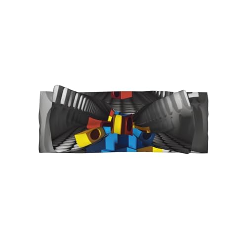 Black and white 3D rendering Baby Headbands Soft Nylon Hairbands with Stretchy Bows Girls Hair Accessories for Newborn Infant Toddler Kids