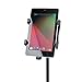 K&M - Konig & Meyer 19742.500.55 - Tablet Holder for Microphone Stand - Switch from Landscape to Portrait - Professional Grade for all Musicians - Studio or Remote Home Use - German Made - Black