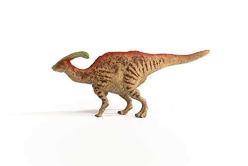 schleich DINOSAURS 15030 Realistische Parasaurolophus Dino Figur - Authentisches und Detailliertes Prähistorisches, Robustes Dinosaurier Spielzeug für Spielerisches Lernen - Ab 4 Jahre – Bild 5