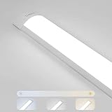 💡 [Ahorro de energía y protección del medio ambiente]Tubo fluorescente LED produce un alto brillo de hasta 4000 lúmenes. Es más brillante que las bombillas normales y puede ahorrar más del 85% de las facturas de electricidad. El ángulo de haz de 180 ° de la lámpara LED produce una luz uniforme sin deslumbramientos ni reflejos.