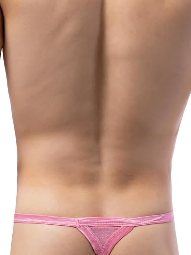 iKingsky Men's High Stretch Pouch G-string Underwear Sexy String Thong Panties3