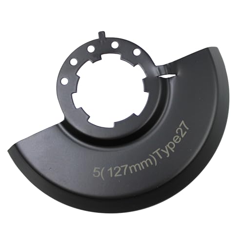 43-54-1220 Angle Grinder Safety Guard Fits for Milwauke Angle Grinder 2780-20, 2781-20, 6117-30, 6117-31, 6124-30(5" Wheel Blade Guard)