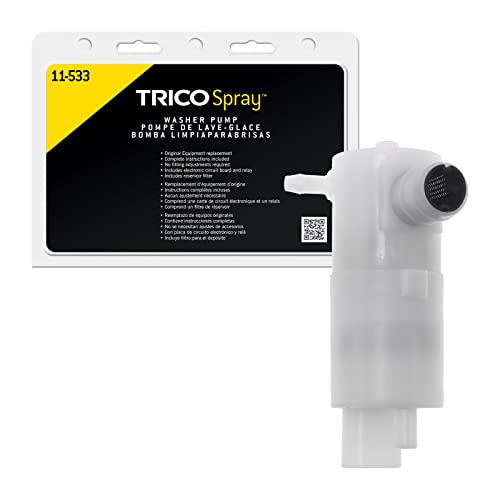 Trico Spray Windshield Washer Pump (11-533) Fits Select Cadillac, Chevrolet, Gmc, Pontiac, And Saturn Model Years #TOP2