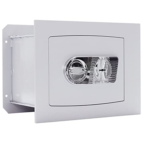 Profirst Apollo 30 Wandtresor EN1 Doppelbart-Sicherheitsschloss 2 Schlüssel Schließzwang 1 fixierter Fachboden zum Einmauern