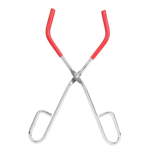 NAMOARLY Cup Beaker Pliers Chemistry Glassware Clamp Lab Clamp for Flask Beaker Crucible Test Tube Clamp