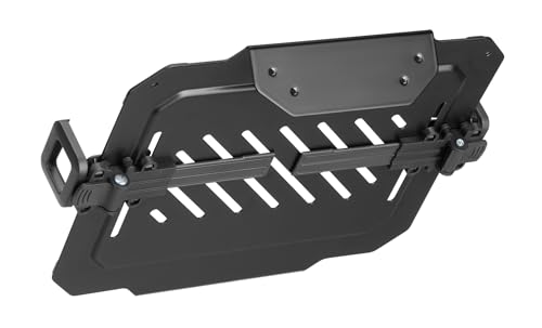 Image of Gadget Wagon Laptop Holder VESA Compatible for Monitor Arms 12 to 17 inch Retractable with Protection Rubber Grip
