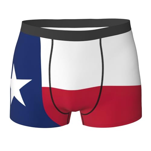 Flag Of Texas Print Men'S Ultra Comfort Soft Briefs,Briefs Without Tags,Men'S Stretch Briefs,Boxer Briefs.