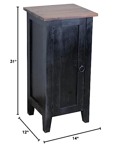 Sunset-Trading-Shabby-Chic-Cottage-Accent-Cabinet-Antique-Black Sunset Trading Shabby Chic Cottage Accent Cabinet Antique Black