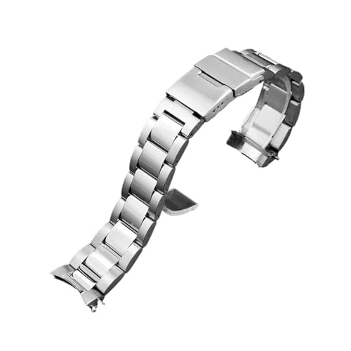 Bracelet montre 21mm acier maillons incurvés Longines L3.642.4