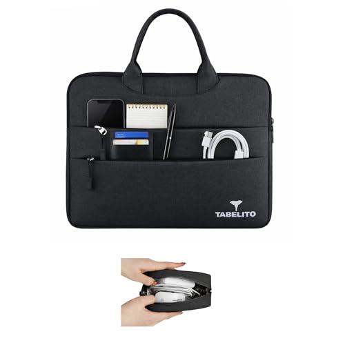 Image of Tabelito Basic 13.3 inch Laptop Bag Sleeve Cover with Box for HP /Dell /Accer /Apple /Asus /Lenovo /Ultrabook /Razer Etc.-Black 13.3 INCH