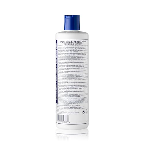 Straight Arrow Mane 'N Tail, Herbal Gro Shampoo, 12 Fl Oz (355 Ml)