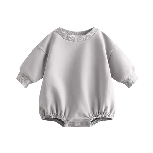 Bafeicao Organic Cotton Baby Sweatshirt Romper